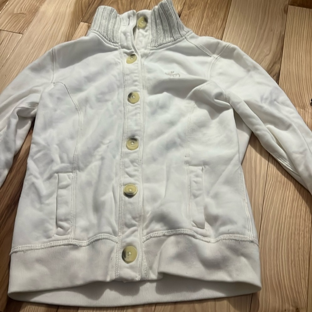 Abercrombie and fitch button up jacket